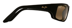 MJ148 MAUI JIM PEAHI H202-2M 65 BLACK MATTE RUBBER / HCL BRONZE