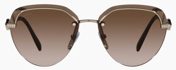 G16 BVLGARI BV6154B 278/13 59 PALE GOLD / BROWN