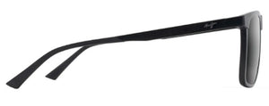 MJM110 MAUI JIM MAKAMAE 619-02 MATTE BLACK / NEUTRAL GREY