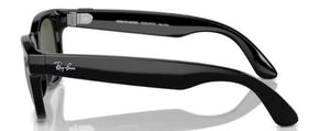 RB511 RAY-BAN META WAYFARER RW4006 601/71 50 SHINY BLACK / G-15 GREEN