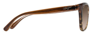MJ344 MAUI JIM STARFISH HS744-01T 56 TRANSLUCENT CHOCOLATE WITH TORTOISE / HCL BRONZE