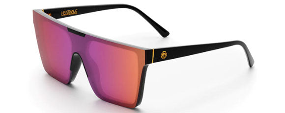 HW95 HEAT WAVE CLARITY E_CLAR_BLACK_14P BLACK  / ROSE GOLD POLARIZED