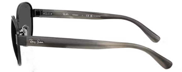 RB697CH RAY-BAN RB3766CH 002/K8 56 BLACK / DARK GREY POLARIZED