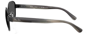 RB697CH RAY-BAN RB3766CH 002/K8 56 BLACK / DARK GREY POLARIZED