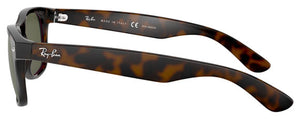 Z123 RAY-BAN NEW WAYFARER RB2132 902/58 55 TORTOISE / G-15 GREEN POLARIZED