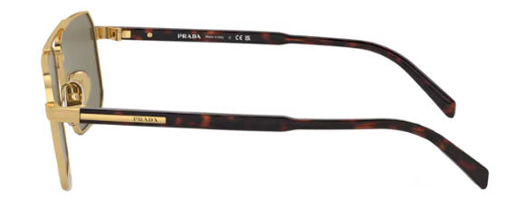 PR151 PRADA PR A57S 5AK90F 61 GOLD / LIGHT BROWN