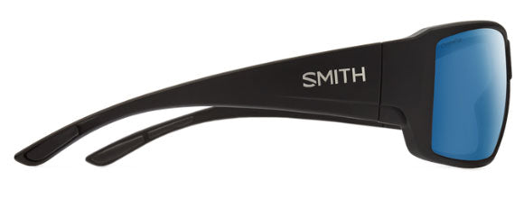 SM14 SMITH GUIDE'S CHOICE 20494712462QG MATTE BLACK  / CHROMA POP BLUE MIRRORED POLARIZED