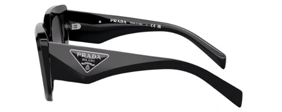 PR155 PRADA PR 14ZS 1AB09S 50 BLACK / GREY GRADIENT