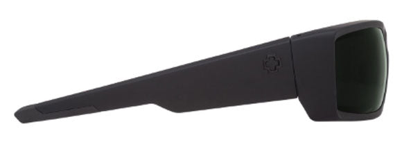 SY074 SPY GENERAL 673118973863 66 MATTE BLACK ANSI RX  / HAPPY GRAY GREEN