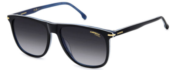 CA68 CARRERA 349/S 197737116606 BLACK BLUE HORN / DARK GREY GRADIENT