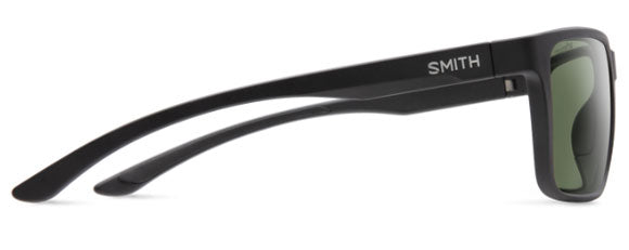 SM53 SMITH RIPTIDE 203682DL561L7 MATTE BLACK / CHROMA POP GRAY GREEN POLARIZED