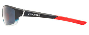 V32 VUARNET RACING 1918 VL191800030622 62 BLUE GRADIENT / RED BLUE POLARIZED