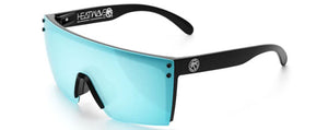 HW100 HEAT WAVE LAZER FACE Z87 E_LZR_Z87_03P BLACK / ARCTIC CHROME POLARIZED