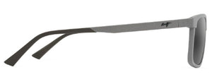 MJM109 MAUI JIM PULAMA 618-14A MATTE GREY / NEUTRAL GREY