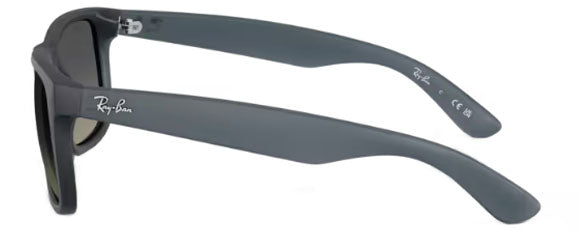 RB661 RAY-BAN JUSTIN RB4165 681311 55 RUBBER BLUE / GRADIENT GRAY