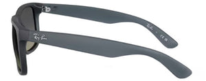 RB661 RAY-BAN JUSTIN RB4165 681311 55 RUBBER BLUE / GRADIENT GRAY