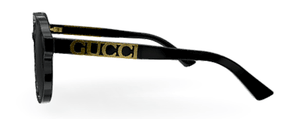G174 GUCCI GG1188S 001 58 BLACK - BLACK - GREY POLARIZED