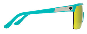 SY041 SPY FLYNN 5050 6700000000046 134 TEAL / HD PLUS GREY GREEN WITH PINK SPECTRA MIRRORED