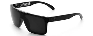 HW105 HEAT WAVE QUATRO Z87  E_QTR_Z87BB_01P BLACK / BLACK LENS / BLACK BAR  POLARIZED