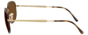 RB618 RAY-BAN RB3754 927557 60 MATTE HAVANA ON MATTE ARISTA GOLD / BROWN POLARIZED