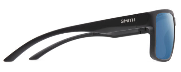 SM08 SMITH EMERGE 20405500360QG MATTE BLACK  / CHROMA POP BLUE MIRRORED POLARIZED