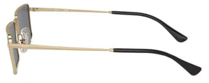 RB452 RAY-BAN EMY RB3741 92136V 56 GOLD  / DARK GREY FLASH SILVER