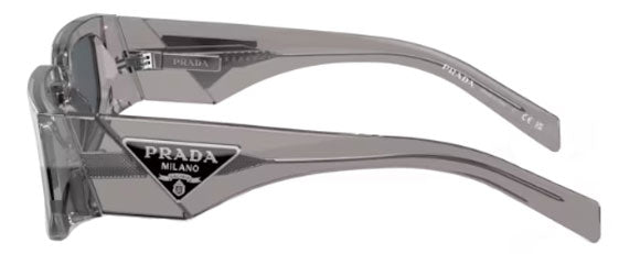 PR135 PRADA PR 09ZS 18S09T 54 TRANSPARENT ASPHALT / DARK GREY