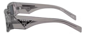 PR135 PRADA PR 09ZS 18S09T 54 TRANSPARENT ASPHALT / DARK GREY