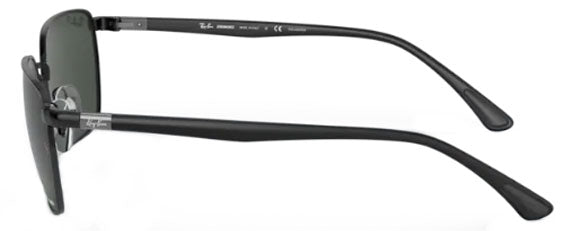 RB350 RAY-BAN RB3684CH 002/K8 58 BLACK / DARK GREY POLARIZED