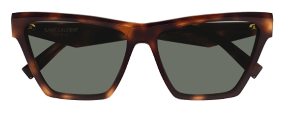 SL34 SAINT LAURENT 58 HAVANA - HAVANA - GREEN
