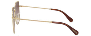 SW024 SWAROVSKI SK7021D 400213 59 PALE GOLD / GRADIENT BROWN