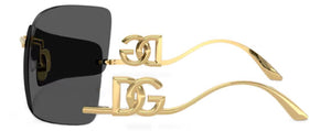 DG68 DOLCE & GABBANA DG2319 02/87 79 GOLD / DARK GREY