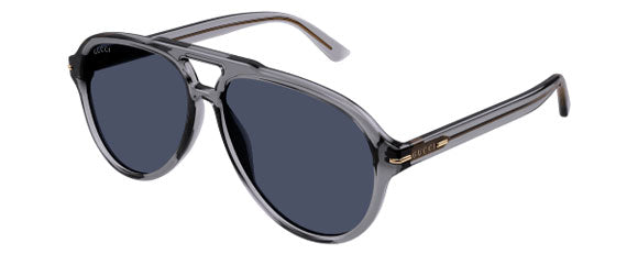 G234 GUCCI GG1443S-005 58 GRAY / BLUE