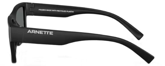 N89 ARNETTE OMGEE AN4344 290081 54 MATTE BLACK / DARK GREY POLARIZED