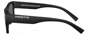N89 ARNETTE OMGEE AN4344 290081 54 MATTE BLACK / DARK GREY POLARIZED
