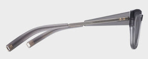 DL65 DITA DLS704-A-02-A SATIN CRYSTAL GREY - ANTIQUE SILVER  / SEA LENS GREY POLARIZED