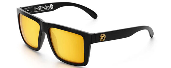 HW85 HEAT WAVE XL VISE Z87 E_XLVIS_Z87_02P BLACK  / GOLD RUSH POLARIZED