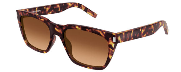 SL46 SAINT LAURENT SL 598-003 56 HAVANA / BROWN
