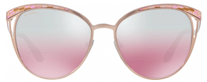 BV001 BVLGARI BV6083 20217E 56 ROSE GOLD / SILVER MIRRORED PINK