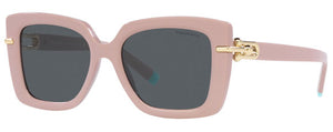 T151 TIFFANY TF4199F 82313F 53 ANTIQUE PINK  / DARK GRAY