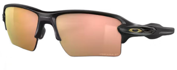 OK252 OAKLEY FLAK 2.0 XL OO9188 9188B3 59 MATTE BLACK / PRIZM ROSE GOLD POLARIZED