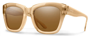 SM55 SMITH SWAY 205889HAM52L5 CHAMPAGNE CRYSTAL / CHROMA POP BROWN POLARIZED