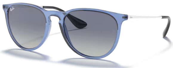 RB650 RAY-BAN ERIKA RB4171 65154L 54 TRANSPARENT BLUE / BLUE GRADIENT
