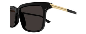 BV14 BOTTEGA VENETA BV1261S-001 56 BLACK  /  GRAY