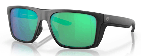 CT039 COSTA LIDO 06S9104 910402 57 MATTE BLACK / GREEN MIRRORED POLARIZED