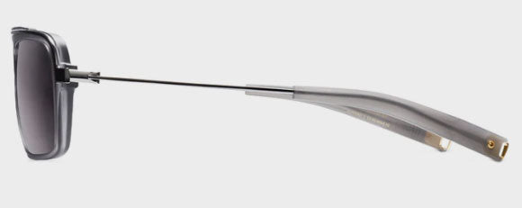 DL19 DITA DLS404-56-03 56 MATTE CRYSTAL GREY BLACK PALLADIUM / SEA  LENS GREY POLARIZED