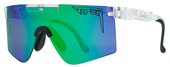 PIT137 PIT VIPER THE ORIGINAL 2.0 WIDE THE BIO CLEAR 70 9354 HDPV BLUE GREEN POLARIZED