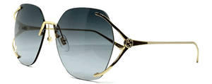 G118 GUCCI GG0651S 002 59 GOLD / GREY GRADIENT
