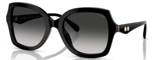 C193 COACH CW225 HC8410U 50023C 56 BLACK / GREY GRADIENT