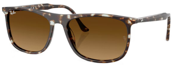 RB585 RAY-BAN RB2216 143185 61 HAVANA YELLOW TURTLE / GRADIENT BROWN